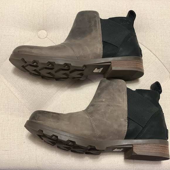 Sorel Women’s EMELIE CHELSEA Quarry Ankle Boots SZ 8 Bohemian Western Cowgirl - Picture 8 of 16